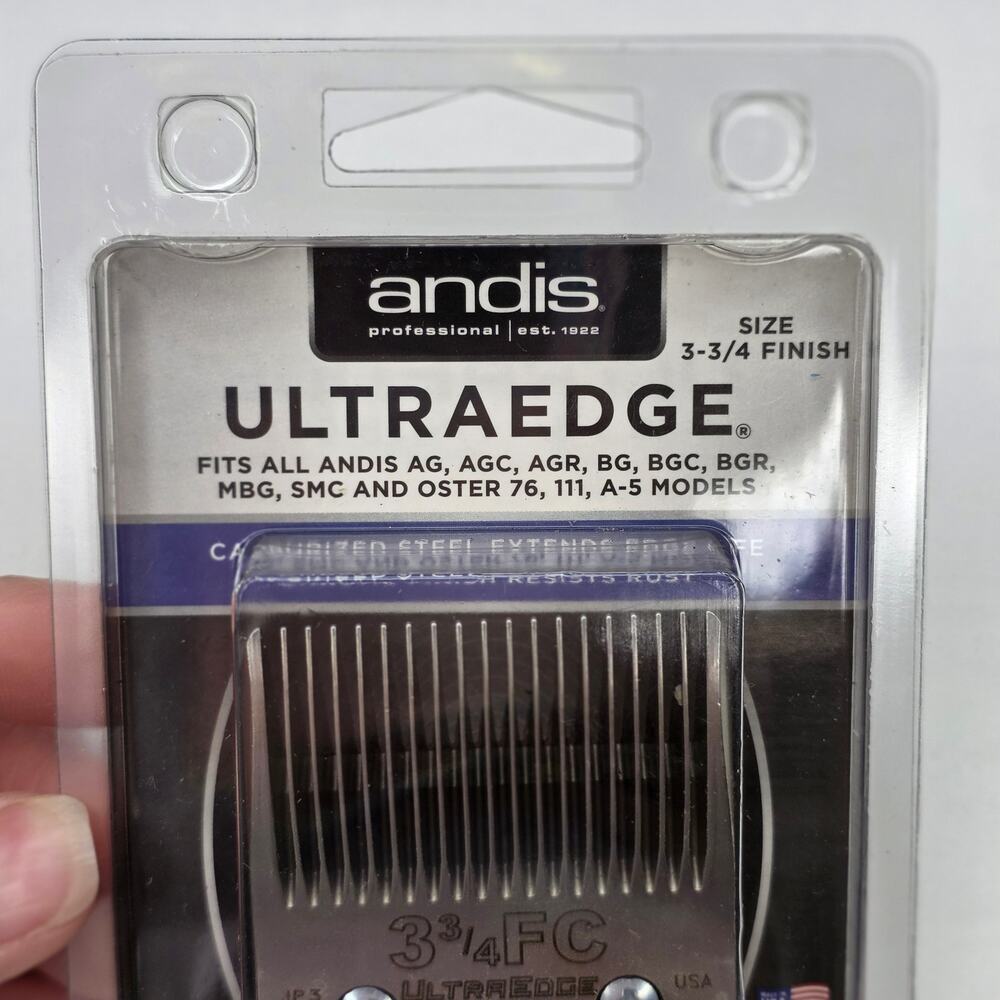 Andis Detachable Clipper Blade Size 3 3/4 FC  #64135 New In Package - Picture 3 of 7